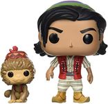 Funko 37022 POP. Vinyl: Disney (Live) -Aladdin with Abu Action w Collectible Figure, Multicolour