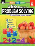 180 Days of Problem Solving for Kindergarten – Build Math Fluency with this Kindergarten Math Workbook (180 Days of Practice)