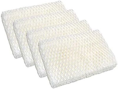 HQRP 4-Pack Humidifier Wick Filter Compatible with Graco 2H01 Replacement fits Graco 2H00 / TrueAir 05510 Cool Mist 1.5 Gallon Humidifiers
