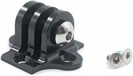 JRC Components Computer Mount Adaptor Computer Mounts - Compatible with Gopro, Garmin Virb, Front Light, Shimano CM1000 and Other Friction Devices