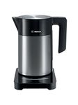 Bosch Sky TWK7203GB 7 Variable Temperature settings & KeepWarm function, Cordless Kettle, 1.7 Litres, Black/Silver