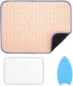 Ironing mat, Ironing Blanket, Ironing Boards, Thick Portable Travel Isolate Heat Pad Cover for Washer,Dryer,Table Top,Countertop,Ironing Board for Small Space,with Iron Rest Pad - 24 x 31 Inch
