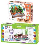 Funvention Garden Drip Irrigation & Jurassic Garden Sprinkler Irrigation DIY STEM Learning Kit for kids