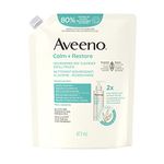 Aveeno Calm + Restore Nourishing Oat Facial Cleanser for Sensitive Skin, Gentle Gel Face Wash with Nourishing Oat & Calming Feverfew, Hypoallergenic, Fragrance- & Paraben-Free, 232mL (Packaging May Vary)