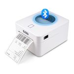 EXEO 4x6 (USB + Bluetooth) Thermal Label Printer | Shipping Labels & Barcodes | 203 DPI Resolution | 160mm/s Print Speed | Compatible with Windows, Mac | Built-in Label Storage | EX-9250