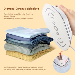 Newbealer Mini Travel Iron – Compact Portable Gold Iron