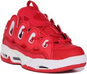 Osiris D3 2001 Red Rizing Sun Mens Skate Trainers Shoes-11