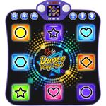 Dance Mat Toys for 3-12 Year Old Girls - Light Up 8 Buttons Dance Mat for Kid Age 4-8 Bluetooth Dance Pad - Kids Toy 8-12 Year Olds, Birthday for 3 4 5 6 7 8 9 10+ Year Old Boys Kids