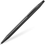 Cross Classic Century PVD Ballpoint Pen with Micro-knurl Detail, Black, 1 Count (Pack of 1)