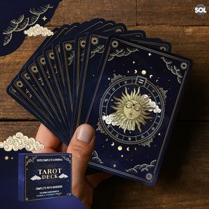 SOL Tarot Card Deck, 78-Piece Set – Classic Divination Cards