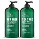 BOTANIC HEARTH Tea Tree Body Wash | for men and Women 16fl oz X 2 Pack