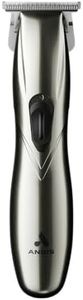 Andis 32270 Slimline Pro GTX Cordless Beard Trimmer, Lithium Ion T-Blade Trimmer, Close Cutting T-Blade Zero Gapped, Chrome