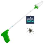 NIFTII Spider Catcher with Extra Long Handle - Insect Catchers Safely Humanely Removes Spiders Insects Wasps Bees Moths, Spider Catchers for Home