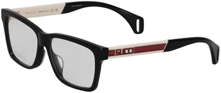 Gucci GG0466OA Men's Fashion Glasses, multicolor (black/white), Free Size