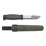 Morakniv Kansbol Fixed Blade Knife with Sandvik Stainless Steel Blade and Plastic Sheath, 4.3-Inch, Green (M-12634)