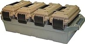 MTM AC4C Ammo Crate (4-Can) Brown, 