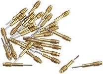 uxcell 30pcs Replace Pins for Watch Band Pin Punch Tool 0.8mm Dia Brass Link Pin Remover Punch Pins M3x0.5 Threads