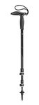 LEKI Legend Black Carbon Adjustable Lightweight Walking Pole (Single) for Trekking & Hiking - Black-Anthracite-Copper - 90-120 cm