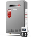 FOGATTI Propane Gas Tankless Water Heater Outdoor - Max 8.1 GPM 180,000 BTU, CSA Certified Compact Design On Demand Instant Hot Water Heater - Instagas Comfort 180S Series