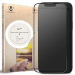 IQShield Anti Glare Matte Tempered Glass Screen Protector Guard for iPhone 13 Pro Max [1 Pack]