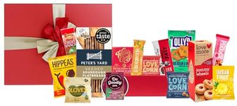 Ultimate Vegan Healthy Snacks and Sweets Gift Hamper Box Christmas Xmas, Mother's Day, Valentine's Day, Easter Birthday Party Gift Basket- Vegan Delights