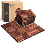 THYOI 10 Pcs Interlocking Deck Tile