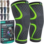 MODVEL 2 Pack Knee Braces for Men &