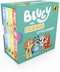 Penguin Bluey and Friends Little Library 4 in 1 Book - Board Book - 01 August 2023: 4 Books in 1