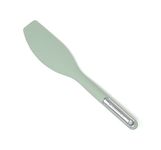 KitchenAid - Silicone Spatula, Curved & Flexible Spatula, Safe for Nonstick Cookware (Pistachio)