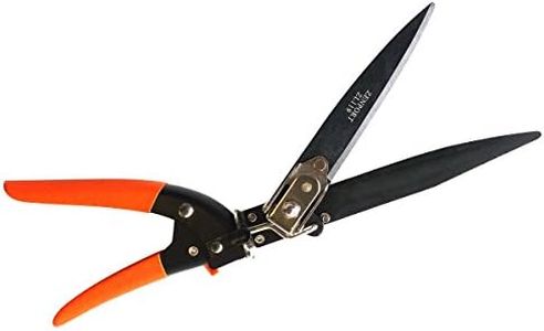 Zenport ZL119 Landscape Grass Shears, Adjustable, Heavy Duty, Twin 4.5-Inch Carbon Steel Blades, Orange