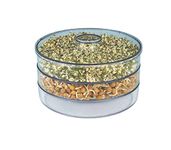 AMENDAS Plastic Sprout Maker Box Hygienic Sprout Maker Organic Home Making Fresh Sprouts Beans For Living Healthy Life Spourts Makers Box Tupperware With 3 Container Box Unbreakable