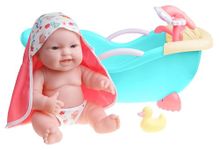 JC Toys, Lots to Love Babies 14" All-Vinyl Doll Bathtub Gift Set & Accessories for Children 2+