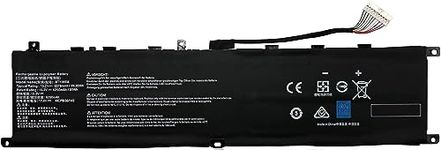 ASKC BTY-M6M Replacement Battery for MSI GS66 Stealth 10SE 10SF 10SFS 10SGS GE66 Raider 10SD 10SE 10UE GE76 Raider 10UE 10UG 11UE 11UG WS66 10TK 10TM 11UMT 11UKT 95Wh