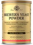 Solgar Brewer's Yeast Powder, 14 oz - Rich Source of Amino Acids, B-Complex Vitamins, Minerals, & Protein - Natural, Unflavored, Unsweetened - Dairy Free, Vegetarian - 13 Servings (Packaging may vary)