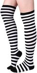 Blulu Christmas Women's High Stripe