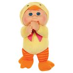 Cabbage Patch Kids Cuties Collection - 9" Daphne The Ducky Baby Doll - Farm Friends Collection - Toy with Thumb Sucking Feature for Kids 18 Months+