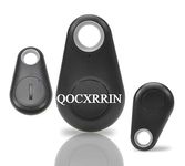 QOCXRRIN GP- Wireless Bluetooth 4.0 Anti-Lost Anti-Theft Alarm Device Tracker GPS Locator Key/Dog/Kids/Wallets Finder Tracer w/Camera Remote Shutter & Recording for All Smartphone Devices.(1 Piece)