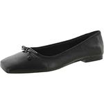 Vince Camuto Womens ELANNDO Leather Slip On Ballet Flats Black 7 Medium (B,M)