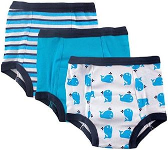 Luvable Friends unisex baby Cotton Pants Training Underwear, Whale, 4T US