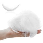 Kioiner 300 Pcs 12-15cm (5-6inch) Nature Goose Feather, White Feathers Soft Plume Fluffy Craft Feathers for DIY Craft Dream Catchers Headband Fringe Trim Jewelry Wedding Festival Party Decorations