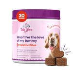 TailsAlive Probiotic Soft Chews Supplement for Dogs | Six Probiotic Strains for Gut Health & Digestion | Chicken Flavor | Supports Immune Function | 30 Soft Chews