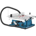 Bosch Professional Table Saw GTS 10 XC (incl. Dust extraction adapter, Storage for additional saw blade, Parallel guide, Push stick, Angle guide, circular saw blade)