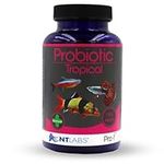 NT Labs Pro-F Probiotic Tropical Fish Food For Freshwater Tropical Fish (Contain Viable Probiotic Cultures) Granules For Tropical Aquariums, Supports Immune System, Highly Nutritious Spirulina (120g)