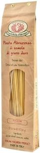 Rustichella d'Abruzzo Bucatini, 500g - Classic Italian Pasta with a Hole - Perfect for Amatriciana Sauce - Artisan Pasta from Abruzzo