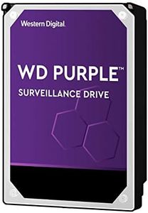 WD Purple - Disco Duro de vigilancia de 3 TB, Intellipower SATA de 3,5 Pulgadas, 6 GB/s, caché de 64 MB, 5400 RPM, opción FFP