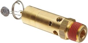 Control Devices SF50-1A150 SF Series Brass ASME Safety Valve, 150 psi Set Pressure, 1/2" Male NPT