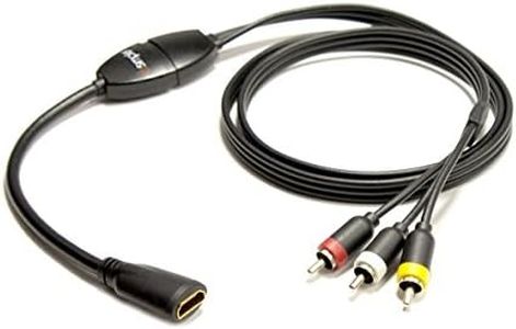 iSimple ISHD01 MediaLinx HDMI To Composite Video/Audio Adapter Cable (Black)