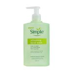 Simple Kind to Skin Refreshing Facial Wash | 100% Soap-Free Gentle Cleanser with Vitamin E & Glycerin | For All Skin Types | Perfect for Sensitive Skin, 250ml