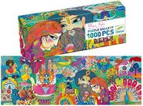 DJECO Gallery Magic India Jigsaw Puzzle (1000 Pieces) - Captivating Puzzle for Kids - Fun & Challenging Activity for Friends & Family - Educational Jigsaw Toy for Children 10+ Years Girls & Boys