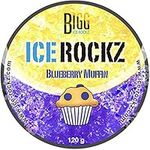 BIGG ICE-ROCKZ Blueberry Steam Stones Muffin 120g Shisha Hookah No Nicotine - Nicotine - No Tobacco